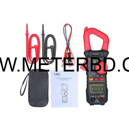 SMART SENSOR Digital Clamp Meter High Precision ST821 ST822 ST823 Manual Range Multimeter AC Clamp Ammeter Clamp Gauge