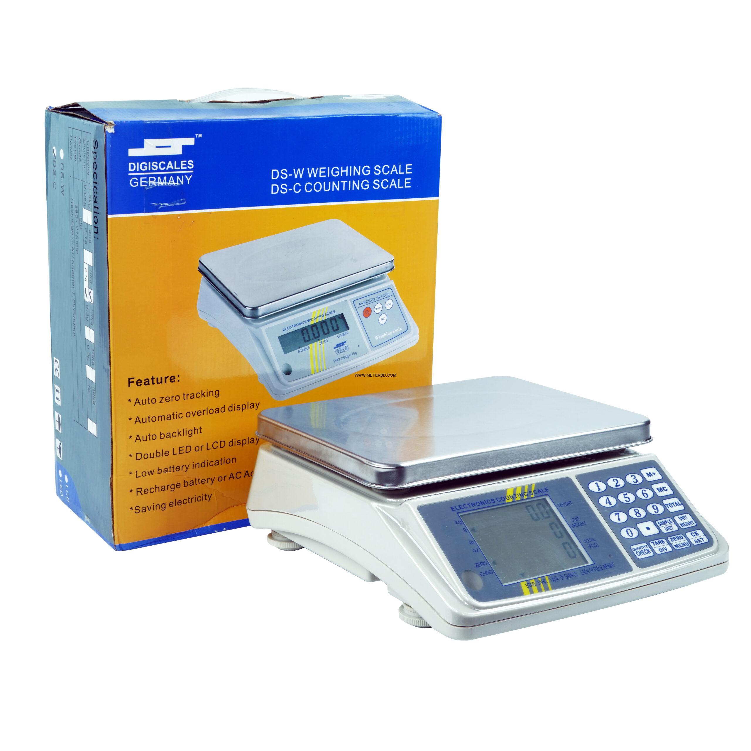 DIGISCALE 0.1g-3Kg Counting Weighing Scale (DS603C) - Image 3