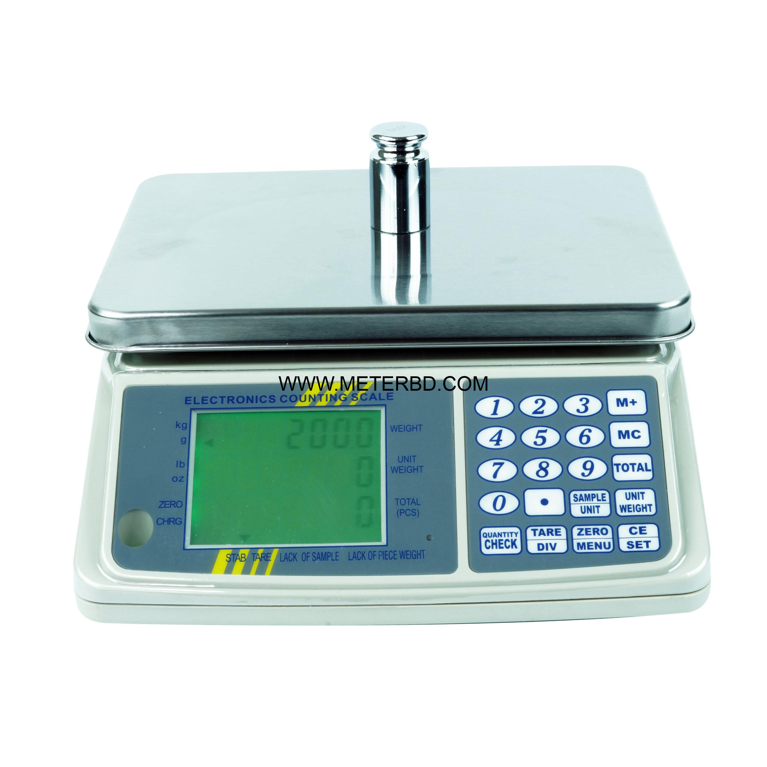 DIGISCALE 0.1g-3Kg Counting Weighing Scale (DS603C) - Image 2