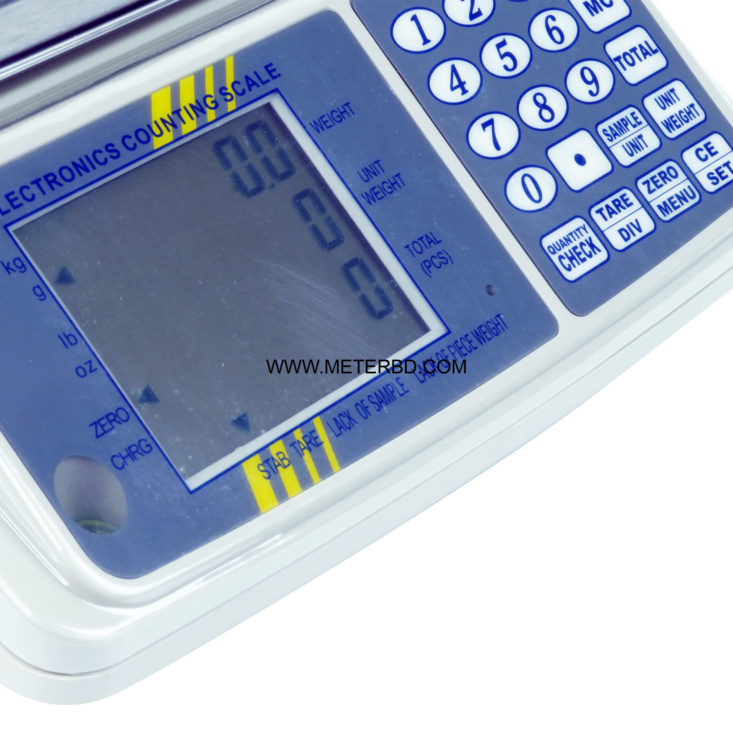DIGISCALE 0.2g-10kg Counting Weighing Scale (DS610C) - Image 4