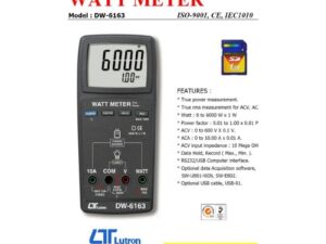 Lutron DW-6163 Digital Wattmeter Price in Bangladesh
