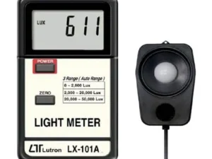 Digital Lux Meter Ranges: 2,000 Lux, 20,000 Lux, 50,000 Lux Model: LX-101A Brand: Lutron Made in Taiwan