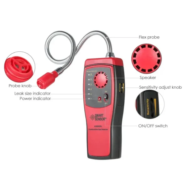 AS8800L Combustible Gas Leak Detector Price in Bangladesh