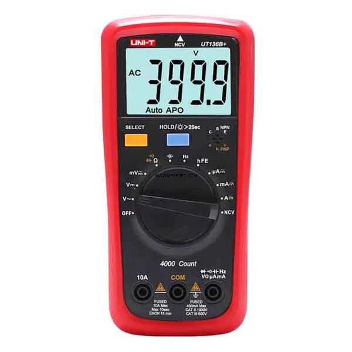 UNI-T UT136b+ Series Digital Multimeters Price in Bangladesh